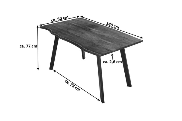 #nussbaumfarben #140x80 #vierfuß-gestellschwarz