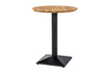 #akazienaturfarben #60x60 #säulen-gestelleckigschwarz