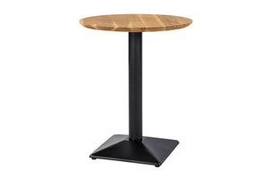#akazienaturfarben #60x60 #säulen-gestelleckigschwarz