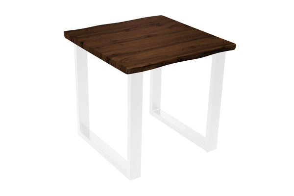 #nussbaumfarben #80x80 #u-gestellweiß