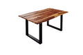#naturfarbenlackiert #140x80 #u-gestellschwarz