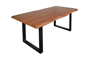 #nussbaumfarben #350x120 #u-gestellschwarz