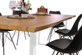 #wildeichenfarben #220x100 #u-gestellweiß
