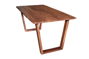 #nussbaumfarben #180x90 #v-holzgestellholzgestell