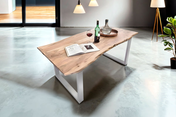 #naturfarben #280x100 #u-gestellsilber