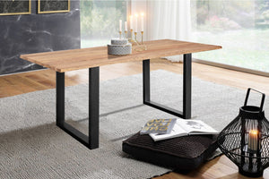 #sheeshamnaturfarben #160x85 #u-gestellschwarz