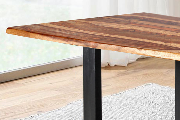 #sheeshamnaturfarben #220x100 #u-gestellschwarz