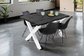 #graufarben #140x80 #x-gestellweiß