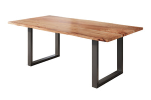 #naturfarben #220x100 #u-gestellschwarz