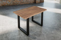 #stonefarben #140x80 #u-gestellschwarz