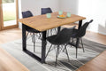 #wildeichenfarben #140x80 #u-gestellschwarz