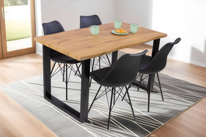 #wildeichenfarben #140x80 #u-gestellschwarz