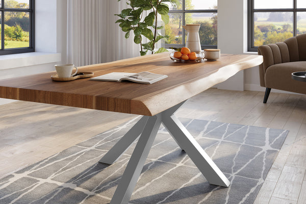 #naturfarben #240x110 #spider-gestellsilber