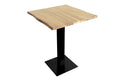 #akazienaturfarben #60x60 #säulen-gestelleckigschwarz