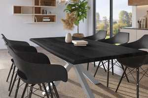 #holzgrau-optik #180x90 #spider-gestellsilber