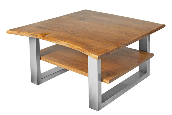 #akazienussbaumfarben #90x90 #u-gestellsilber