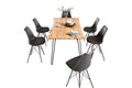 #naturfarben #180x90 #hairpin-gestellschwarz