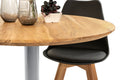 #akazienussbaumfarben #80x80 #säulen-gestelleckigsilber