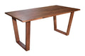 #nussbaumfarben #160x85 #v-holzgestellholzgestell