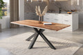 #naturfarben #220x100 #spider-gestellschwarz