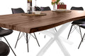 #nussbaumfarben #220x100 #spider-gestellweiß