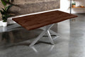 #nussbaumfarben #180x90 #spider-gestellsilber