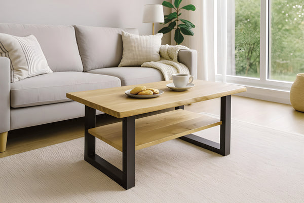 #eichenaturfarbengeölt #115x65 #u-gestellschwarz