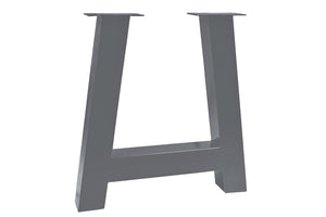 #nussbaumfarben #180x90 #a-gestellsilber