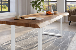 #naturfarben #240x120 #u-gestellweiß