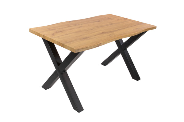 #wildeichenfarben #140x80 #x-gestellschwarz