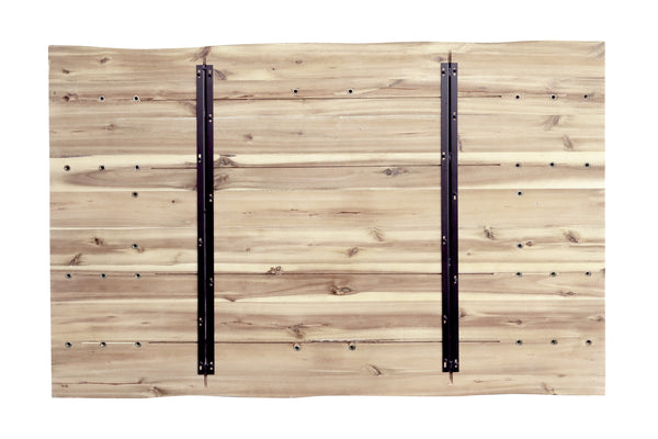 #naturfarbenlackiert #140x80 #spider-gestellsilber