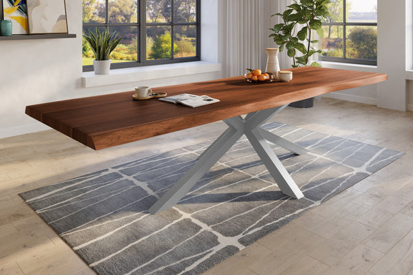 #nussbaumfarben #300x110 #spider-gestellsilber