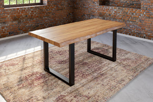 #naturfarben #220x100 #u-gestellschwarz