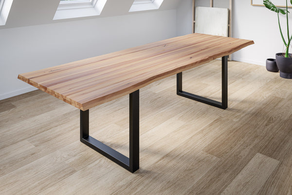 #naturfarben #240x100 #u-gestellschwarz