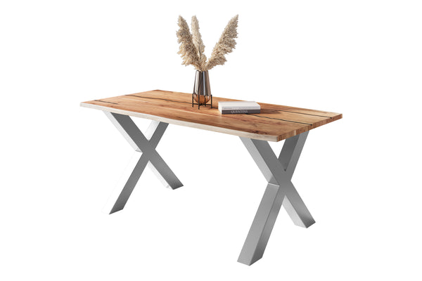 #naturfarben #160x85 #x-gestellsilber