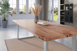 #naturfarben #280x100 #u-gestellsilber