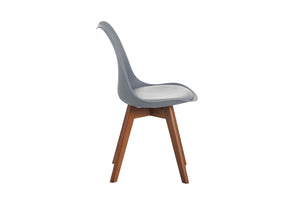 #nussbaumfarben #180x90 #schalenstuhlgrau