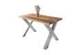 #mangoroughfarben #140x80 #x-gestellsilber