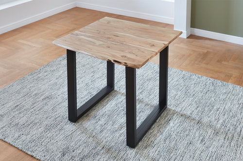 #naturfarben #80x80 #u-gestellschwarz