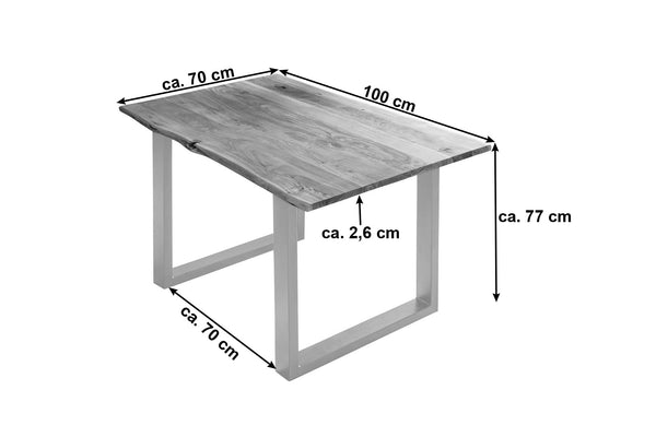 #naturfarben #100x70 #u-gestellsilber