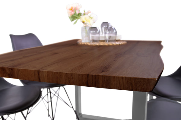 #nussbaumfarben #120x80 #u-gestellsilber