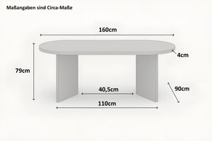 #holzwildeichen-optik #160x90