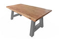 #naturfarben #220x100 #a-gestellsilber