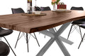 #nussbaumfarben #220x100 #spider-gestellsilber