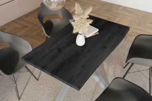 #holzgrau-optik #160x85 #spider-gestellsilber