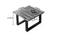 #80x80 #u-gestellschwarz
