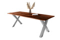 #nussbaumfarben #280x100 #x-gestellschwarz