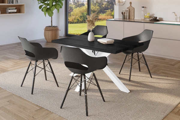 #holzgrau-optik #120x80 #spider-gestellweiß