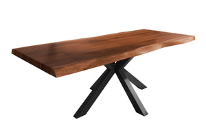 #nussbaumfarben #220x110 #spider-gestellschwarz