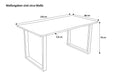 #nussbaumfarben #120x80 #u-holzgestellnussbaum